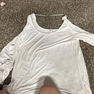 Spense White Women's Blouse